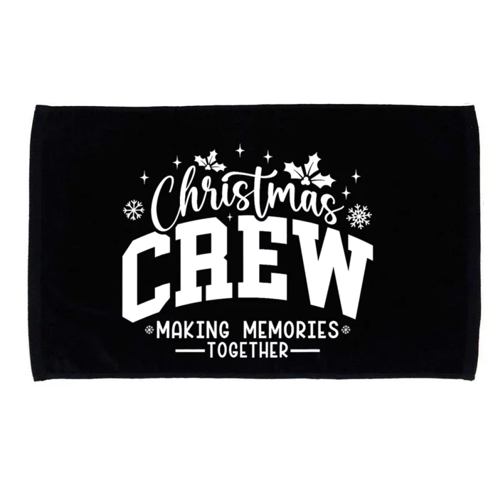 Christmas Crew Family Reunion Graphic Xmas Holiday Microfiber Hand Towel