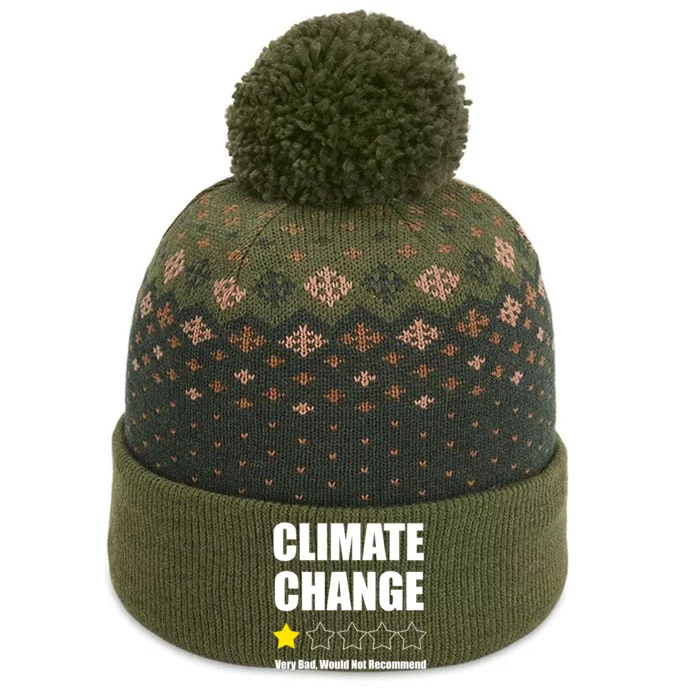 Climate Change Funny Gift The Baniff Cuffed Pom Beanie