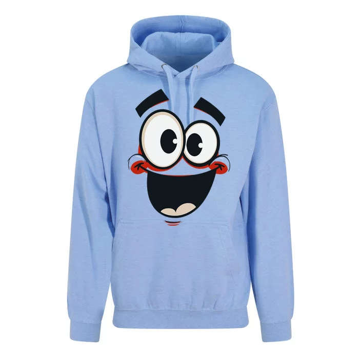 Creepy Carrots Face Halloween Unisex Surf Hoodie