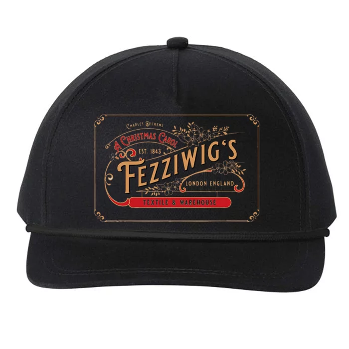 Christmas Carol FezzigiggS Scrooge & Marley Holiday Snapback Five-Panel Rope Hat