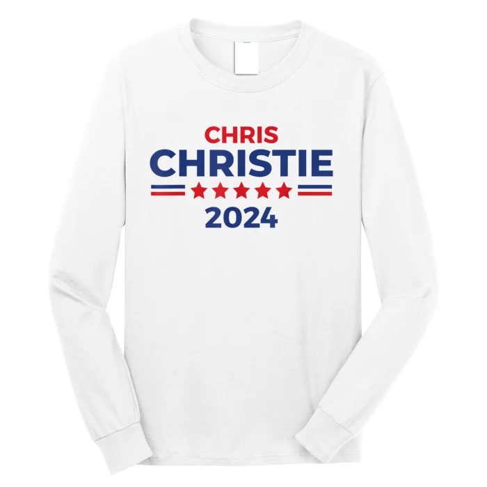 Chris Christie For President 2024 Election Long Sleeve Shirt