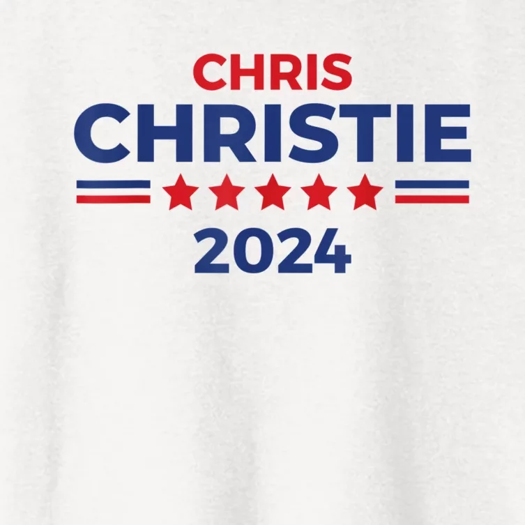 Chris Christie For President 2024 Election Women's Crop Top Tee