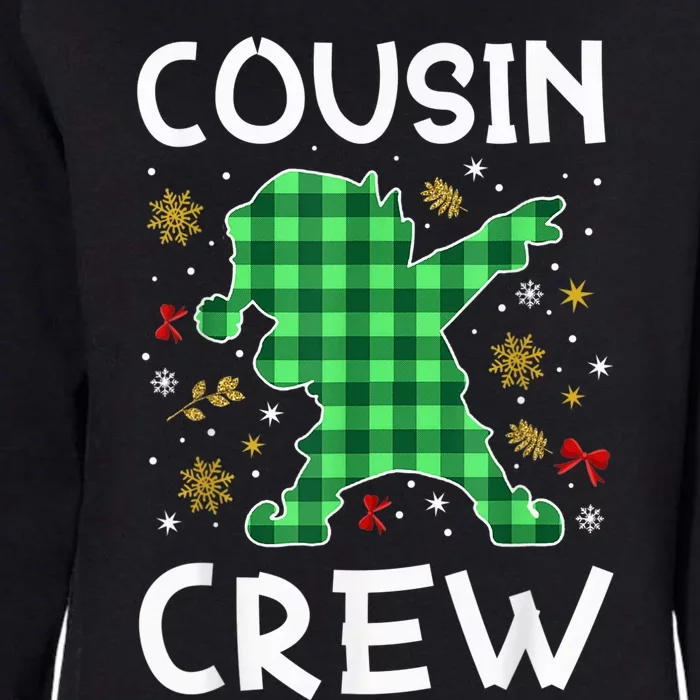 Cousin Crew, Funny Santa Dabbing matching Family Christmas Womens California Wash Sweatshirt