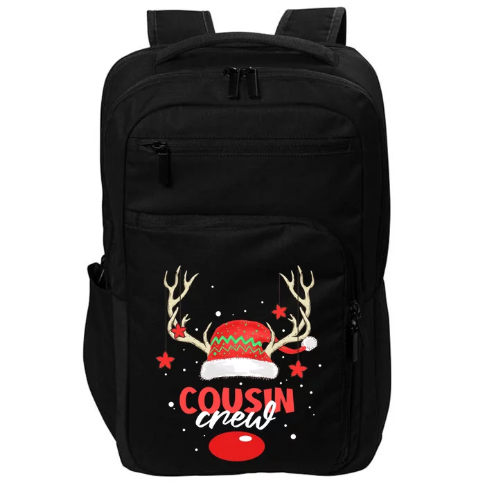 Cousin Crew Family Holiday Christmas Cousin Crew Gift Impact Tech Backpack