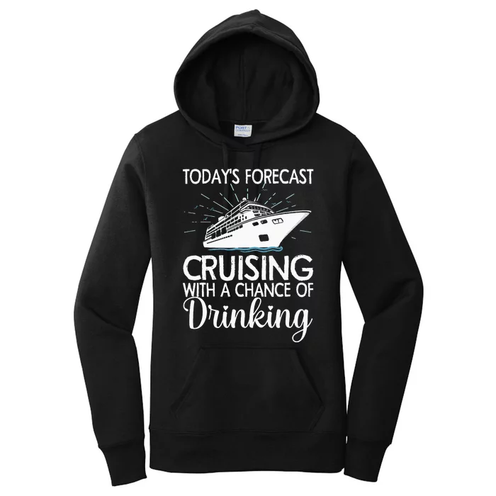 Cool Cruising For Family Cruise funny Vacation Lover Women's Pullover Hoodie