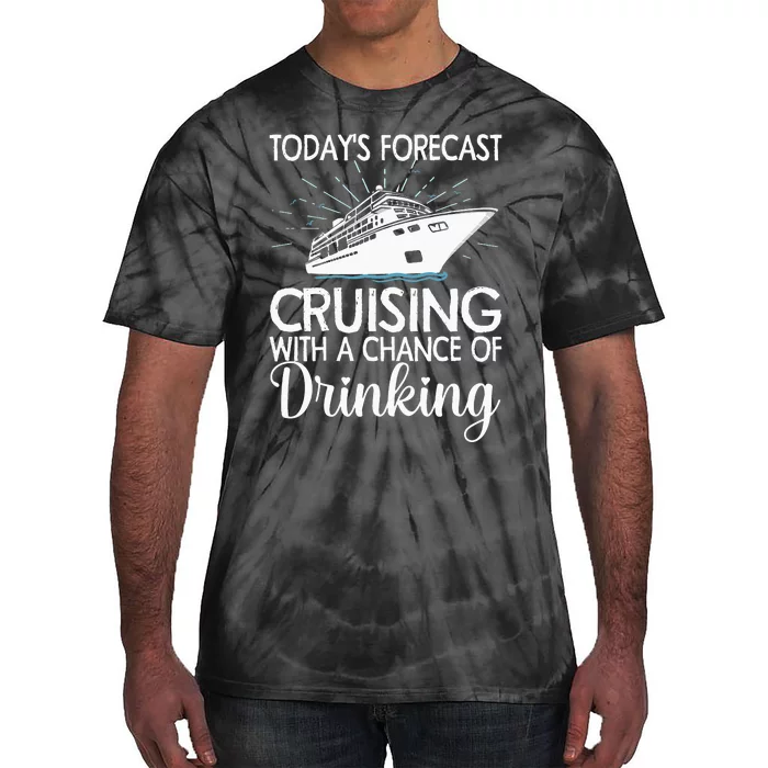 Cool Cruising For Family Cruise funny Vacation Lover Tie-Dye T-Shirt