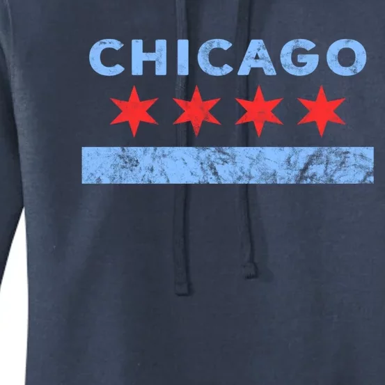 Chicago - Chicago Flag Sweatshirt Sweatshirt Women's Pullover Hoodie