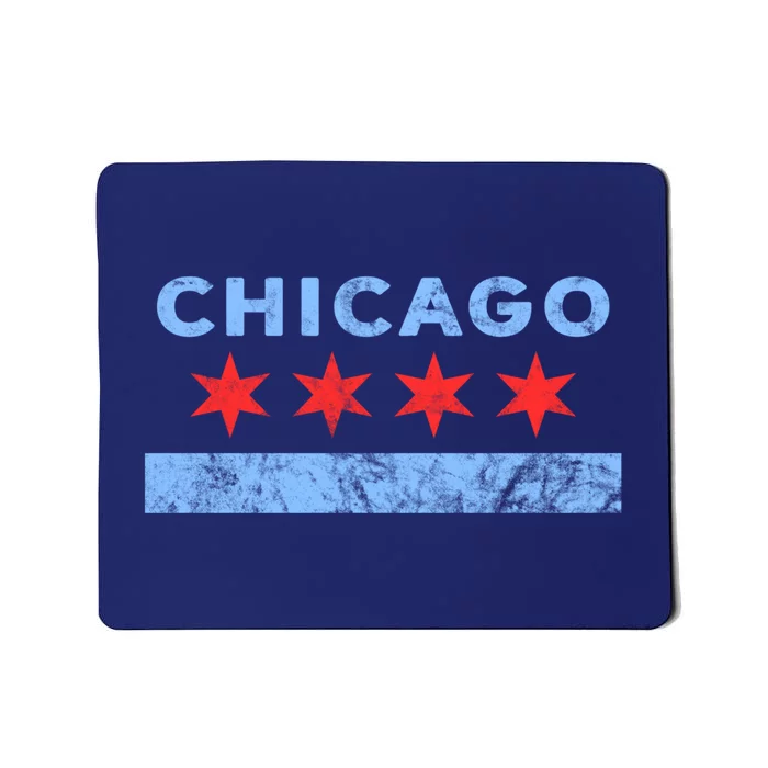 Chicago - Chicago Flag Sweatshirt Sweatshirt Mousepad