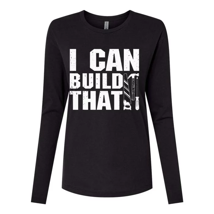 Cool Carpenter For Dad Carpenters Woodworker Handyman Womens Cotton Relaxed Long Sleeve T-Shirt