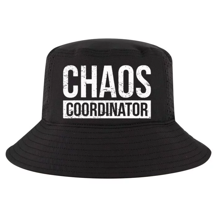 Chaos Coordinator Funny Sarcastic Humor Chaos Coordinator Cool Comfort Performance Bucket Hat