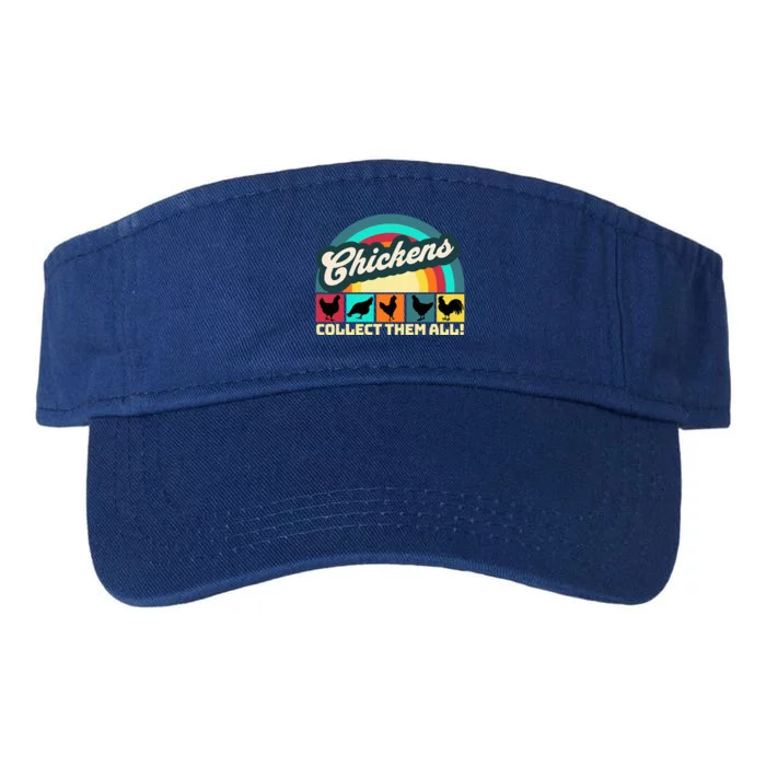 Chicken Collector Farm Life Valucap Bio-Washed Visor