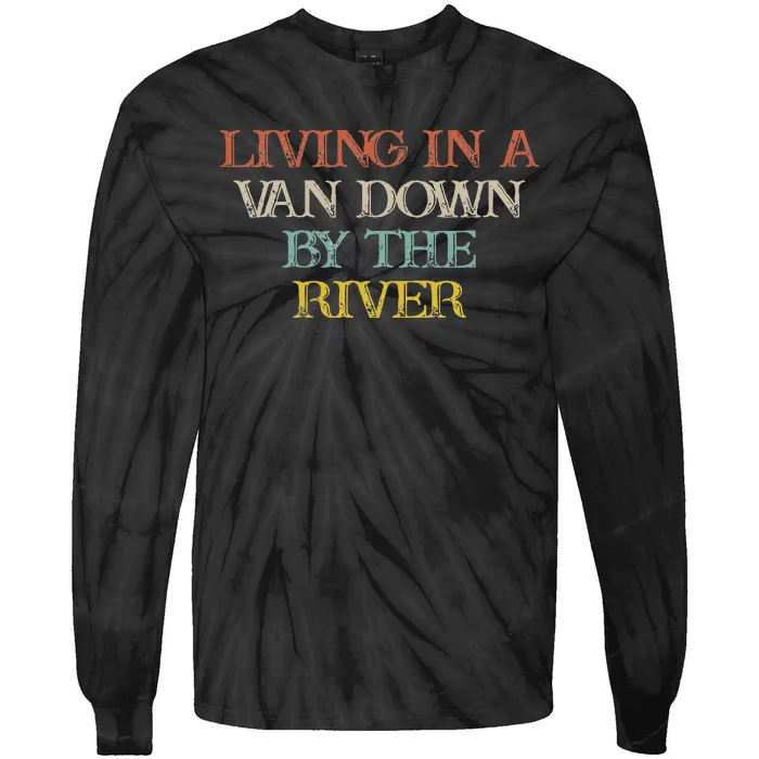 Community College Funny Fraternity College Rush Party Greek Tie-Dye Long Sleeve Shirt