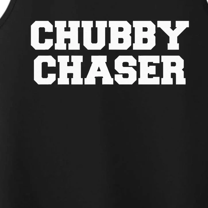 Chubby Chaser Funny Fraternity College Frat Party Greek Performance Tank