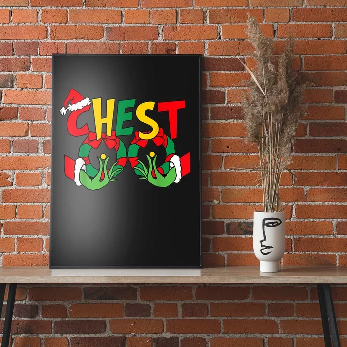 Chestnuts Christmas Family Matching Couples Chest Nuts Xmas Poster