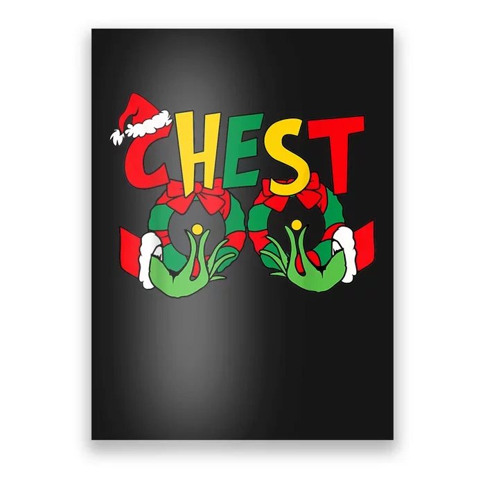 Chestnuts Christmas Family Matching Couples Chest Nuts Xmas Poster