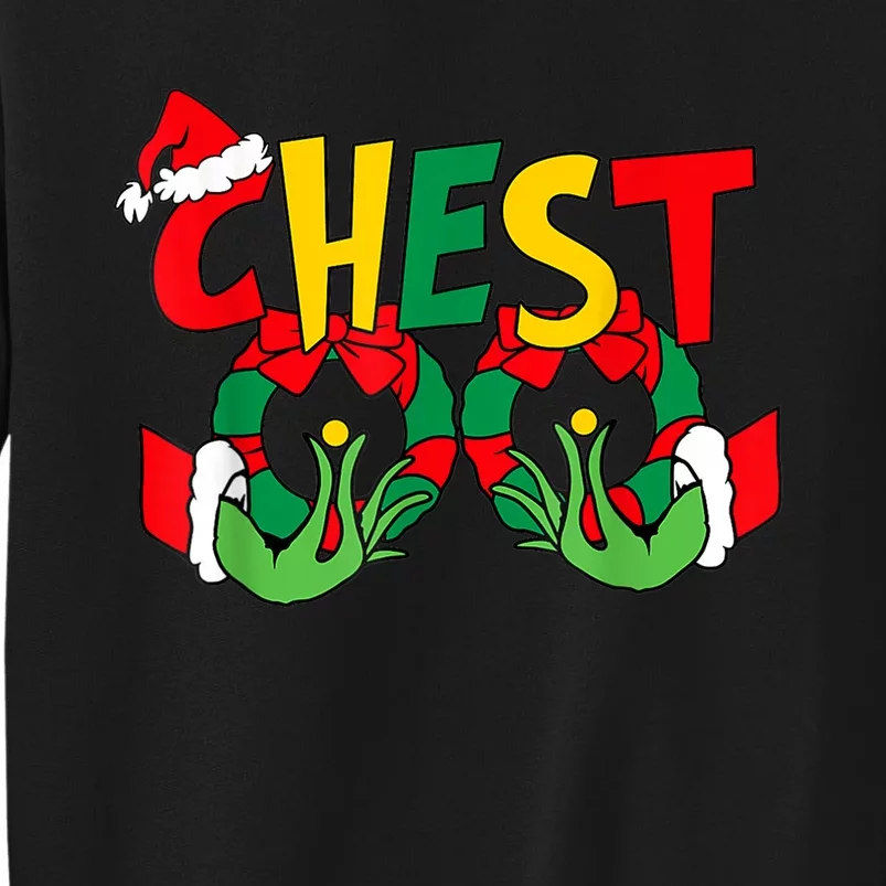 Chestnuts Christmas Family Matching Couples Chest Nuts Xmas Tall Sweatshirt