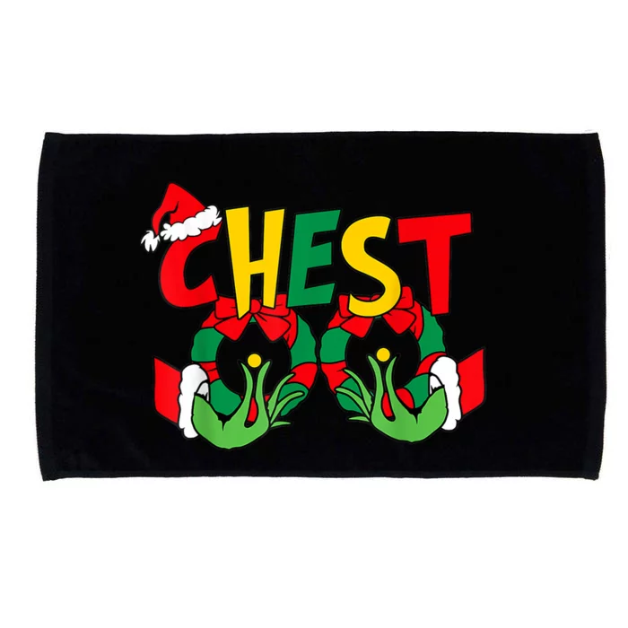 Chestnuts Christmas Family Matching Couples Chest Nuts Xmas Microfiber Hand Towel