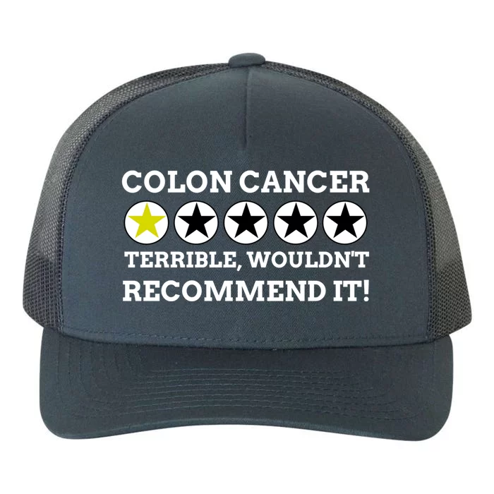 Cancerous Colons Funny Gift Funny Colon Cancer Great Gift Yupoong Adult 5-Panel Trucker Hat