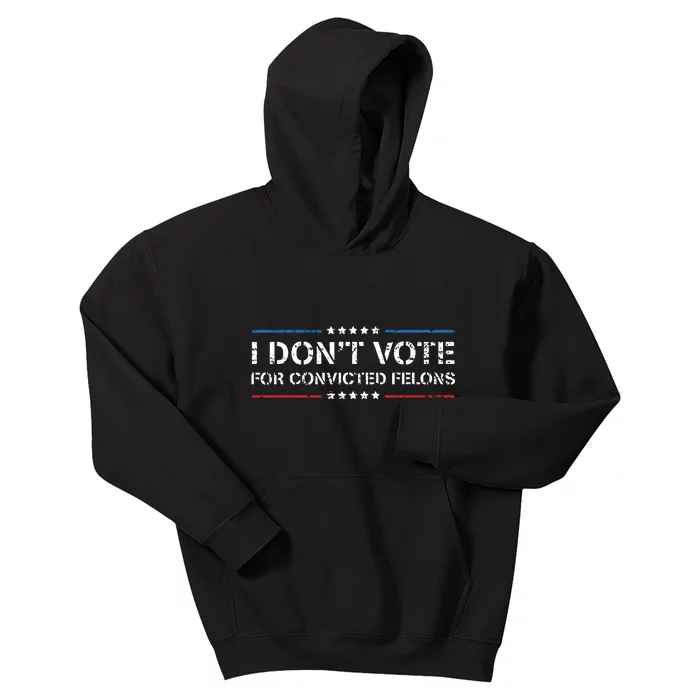 Cfor Convicted Felons Antitrump Kids Hoodie