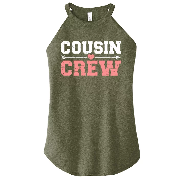 Cousin Crew Funny Gift Women’s Perfect Tri Rocker Tank