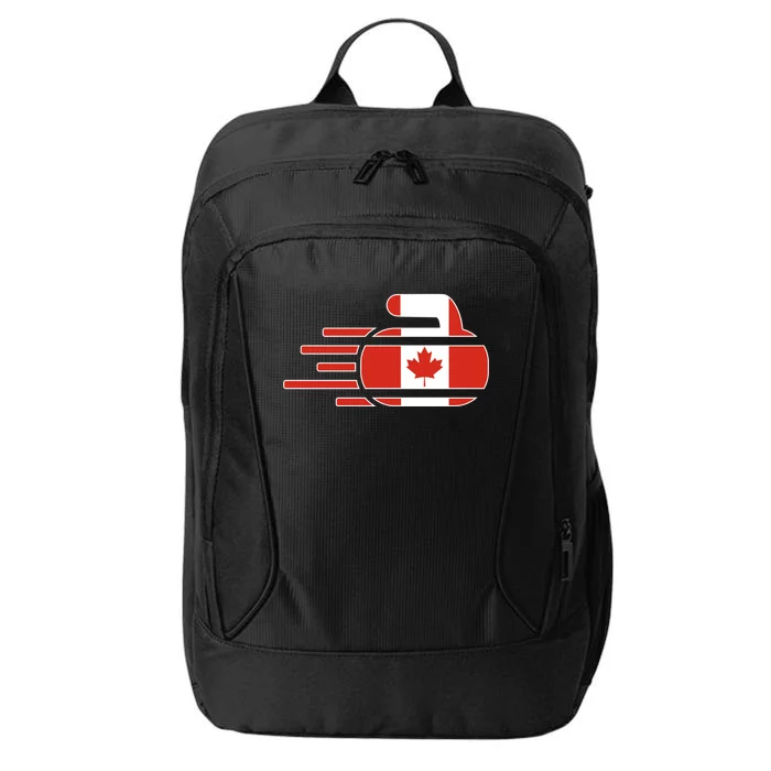 Canada Curling Fans Jersey Canadian Curlers Winter Sports Meaningful Gift City Backpack