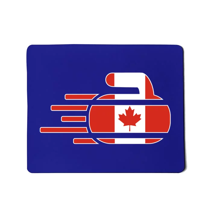 Canada Curling Fans Jersey Canadian Curlers Winter Sports Meaningful Gift Mousepad