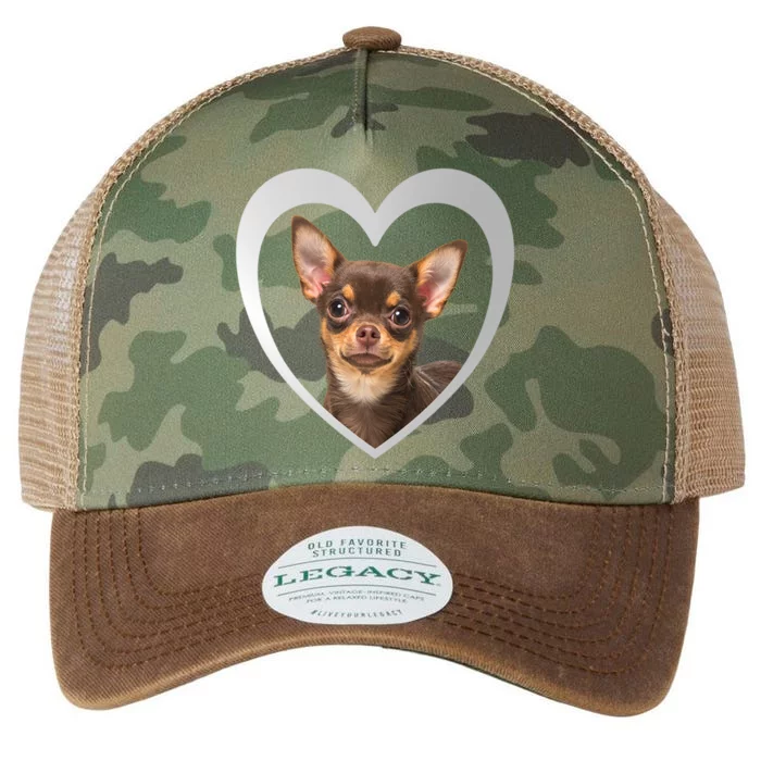 Chihuahua Cute Funny Gift Chihuahua Dog Chihuahua Funny Gift Legacy Tie Dye Trucker Hat