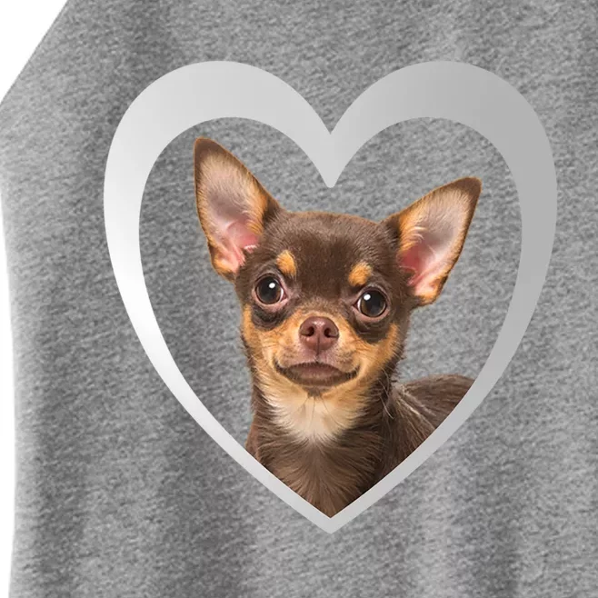 Chihuahua Cute Funny Gift Chihuahua Dog Chihuahua Funny Gift Women’s Perfect Tri Rocker Tank