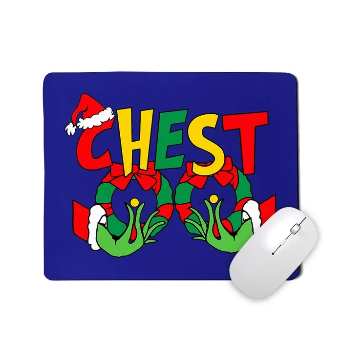 Chestnuts Christmas Family Matching Couples Chest Nuts Xmas Mousepad