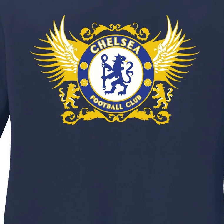 Cool Chelsea Football Club Soccer Ladies Long Sleeve Shirt