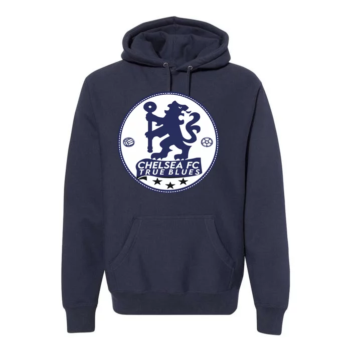 Cool Chelsea Fc True Blue Football Soccer Team Premium Hoodie