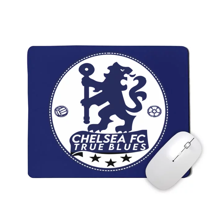 Cool Chelsea Fc True Blue Football Soccer Team Mousepad