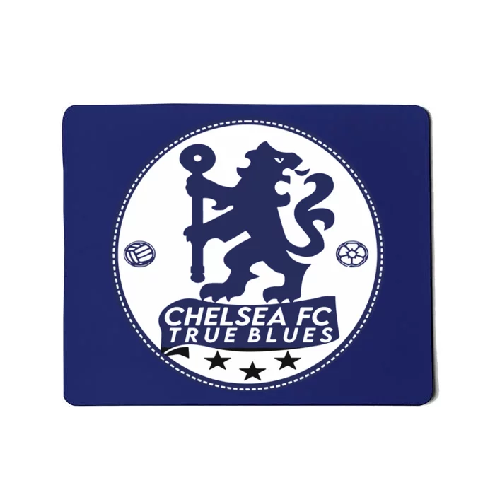 Cool Chelsea Fc True Blue Football Soccer Team Mousepad