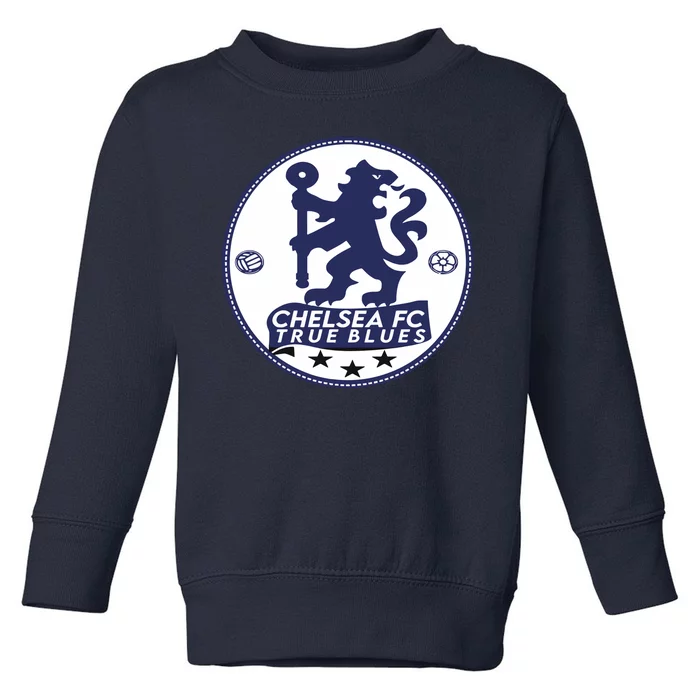 Cool Chelsea Fc True Blue Football Soccer Team Toddler Sweatshirt