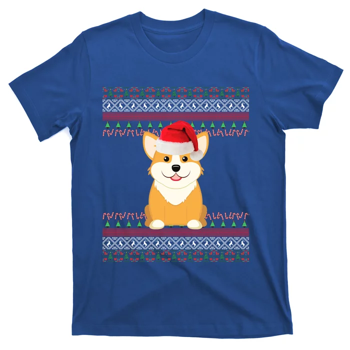 Corgi Christmas Funny Gift T-Shirt