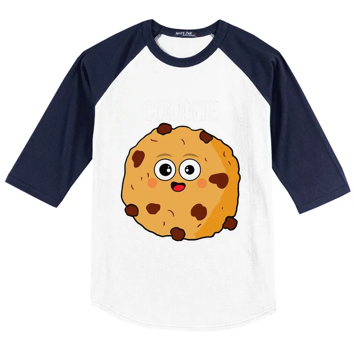 Cookie Costume For Funny Halloween Pair Group Baseball Sleeve Shirt