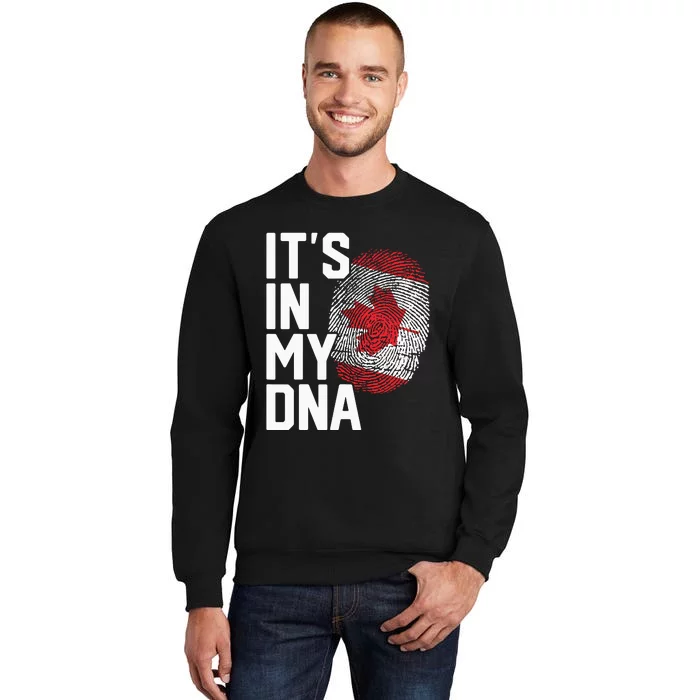 Canada Canadian Flag Heritage Tall Sweatshirt