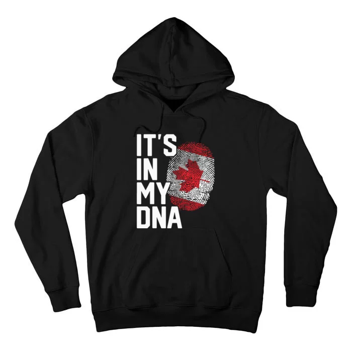 Canada Canadian Flag Heritage Tall Hoodie