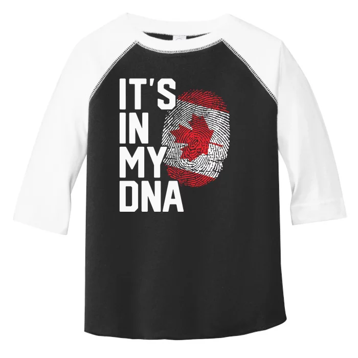 Canada Canadian Flag Heritage Toddler Fine Jersey T-Shirt