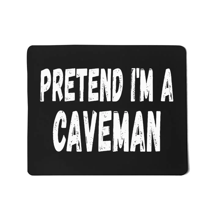 Caveman Costume for Effortless Halloween Fun Mousepad