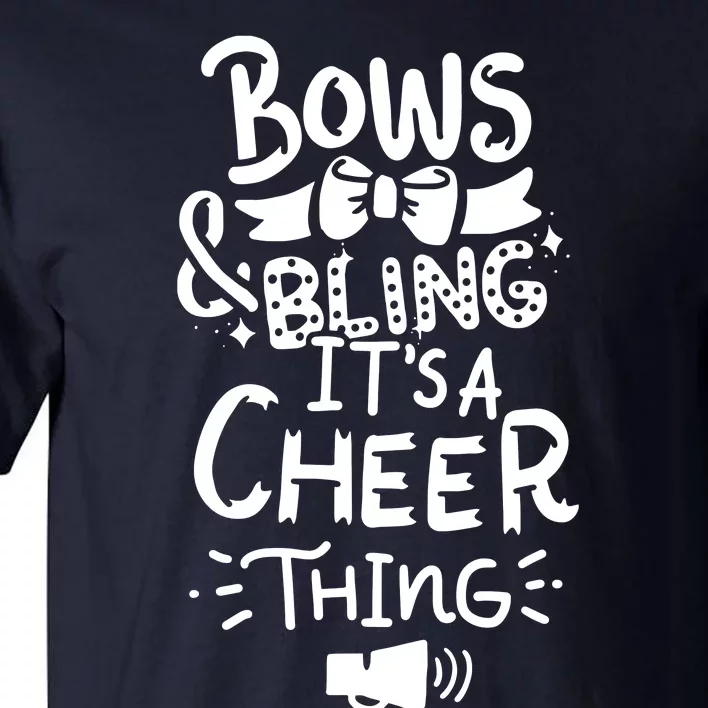 Cheerleading Cheerleader Football Gift Tall T-Shirt