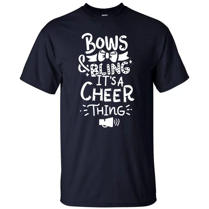 Cheerleading Cheerleader Football Gift Tall T-Shirt