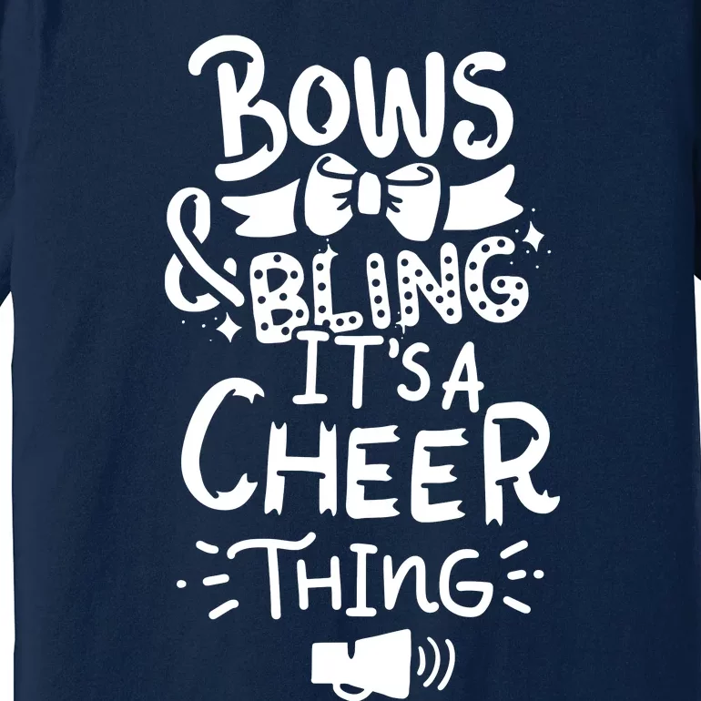 Cheerleading Cheerleader Football Gift Premium T-Shirt