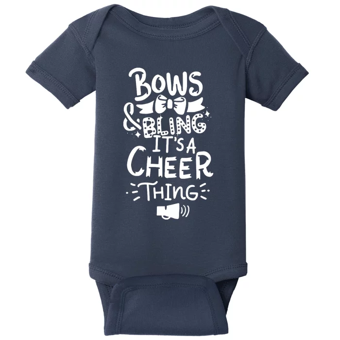 Cheerleading Cheerleader Football Gift Baby Bodysuit