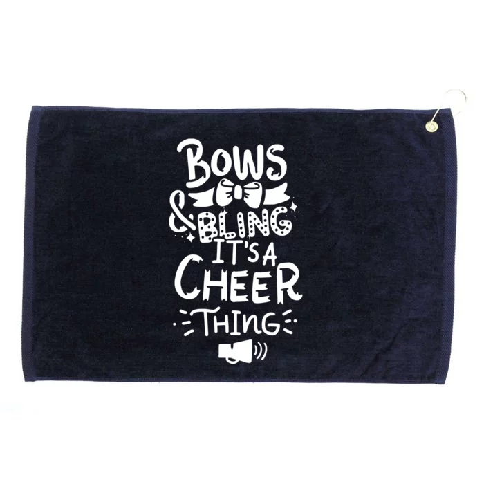 Cheerleading Cheerleader Football Gift Grommeted Golf Towel