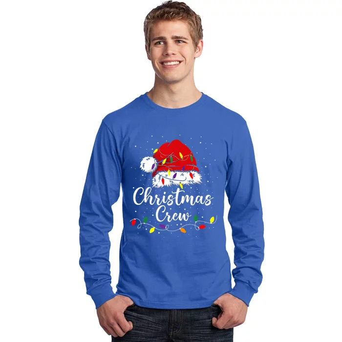 Christmas Crew Family Group Matching Christmas Tall Long Sleeve T-Shirt