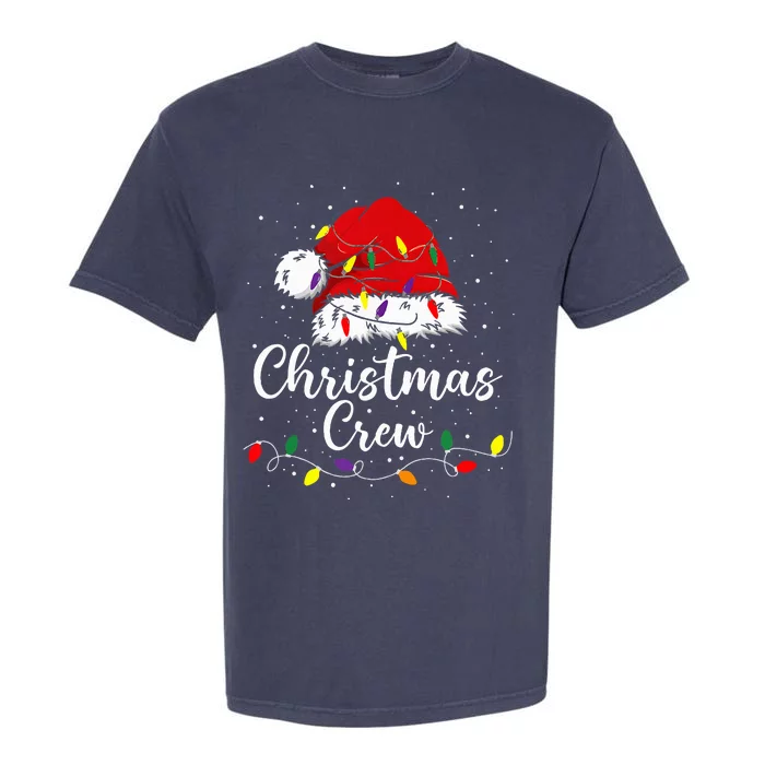 Christmas Crew Family Group Matching Christmas Garment-Dyed Heavyweight T-Shirt