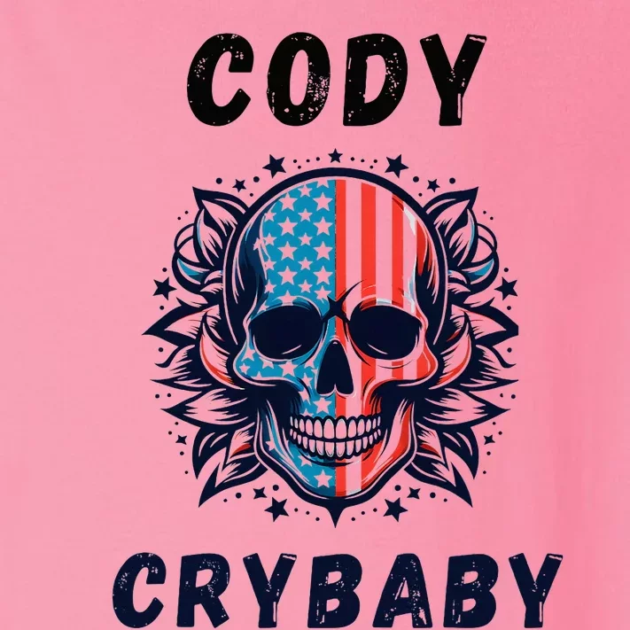 Cody Crybaby Funny Cody Crybaby Pro Wrestling Fans Rhodes Toddler Long Sleeve Shirt