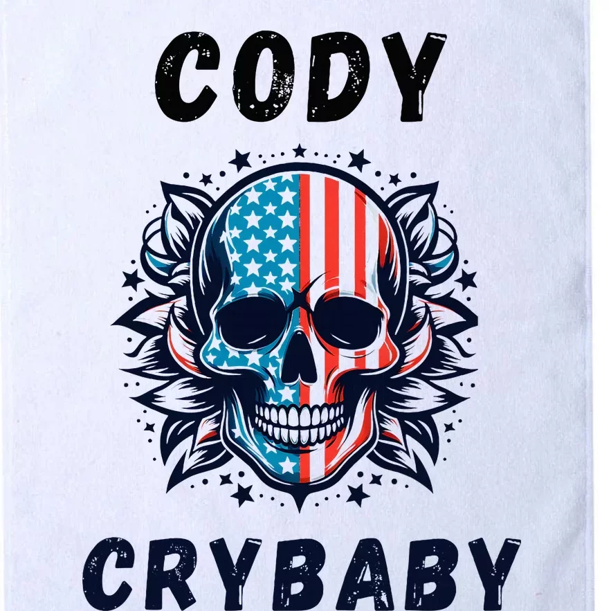 Cody Crybaby Funny Cody Crybaby Pro Wrestling Fans Rhodes Platinum Collection Golf Towel