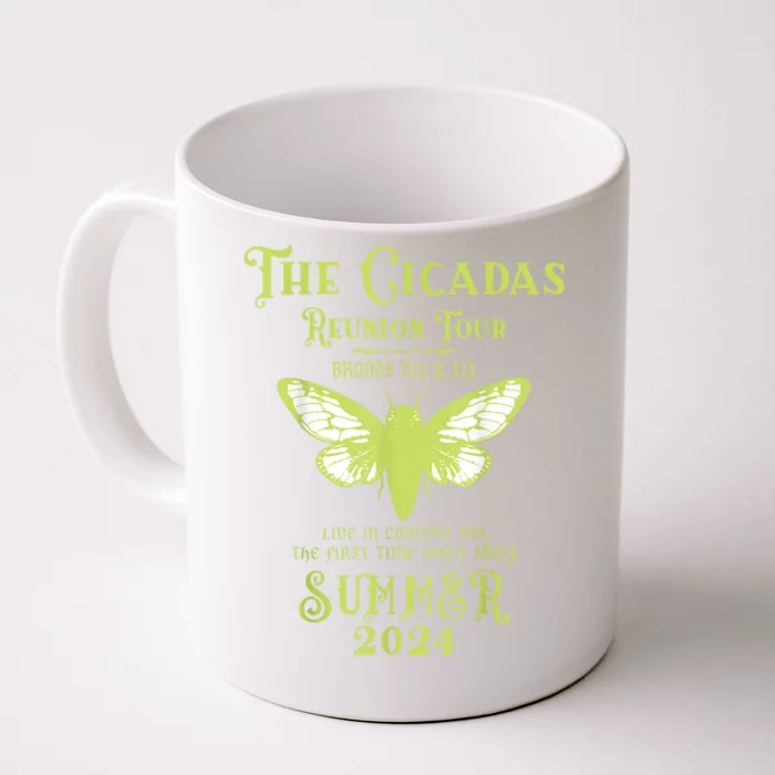 Cicada Concert Fest Lover The Cicada Reunion U.S Tours 2024 Gift Front & Back Coffee Mug